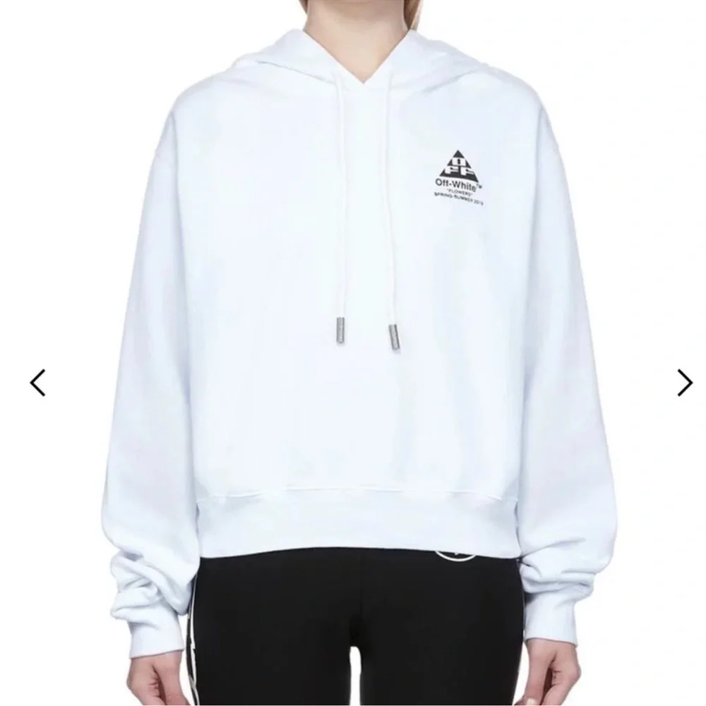 Off-White Hoodie Arrow Motif Virgil Abloh Sweatshirt XS - Picture 2 of 8